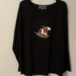 Karen Scott holiday top🎄